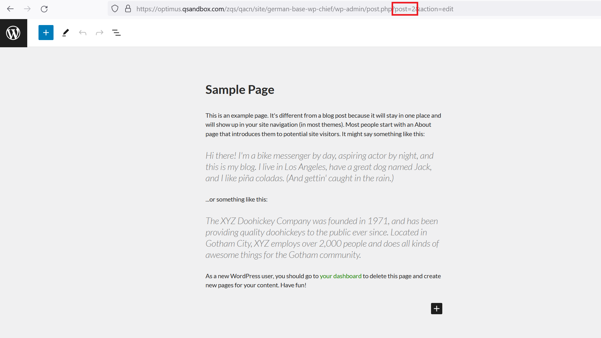 WordPress Beitrag ID Herausfinden