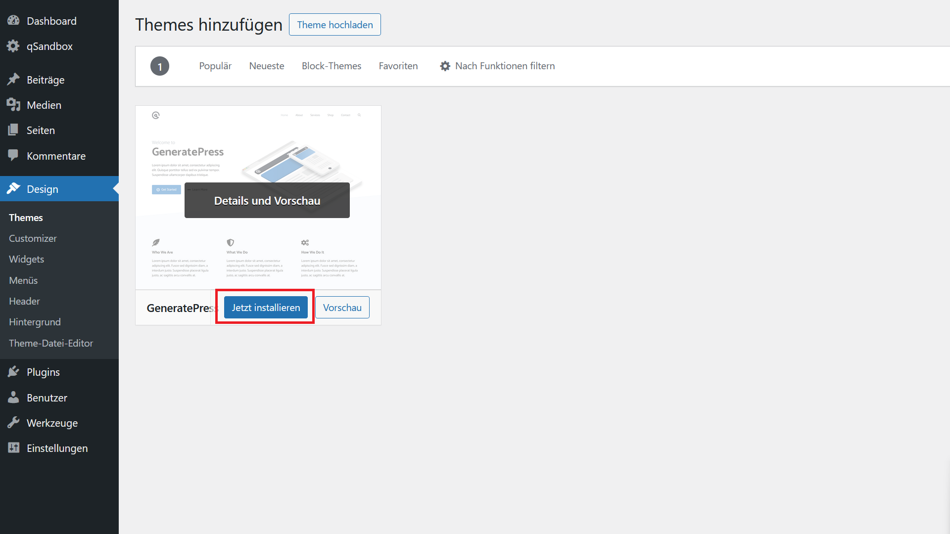 WordPress Kostenlose Themes